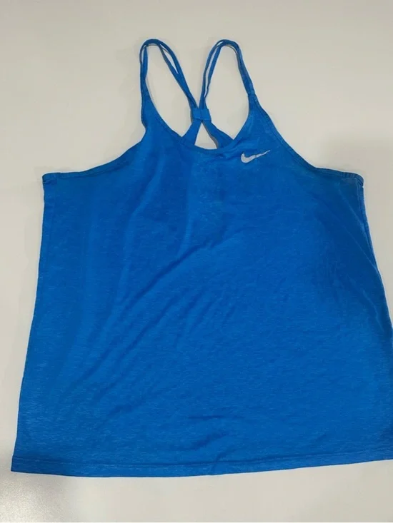 Nike Women’s Bright Blue Strappy Workout Tank