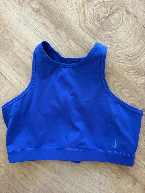 Nike Blue Racerback Sports Bra