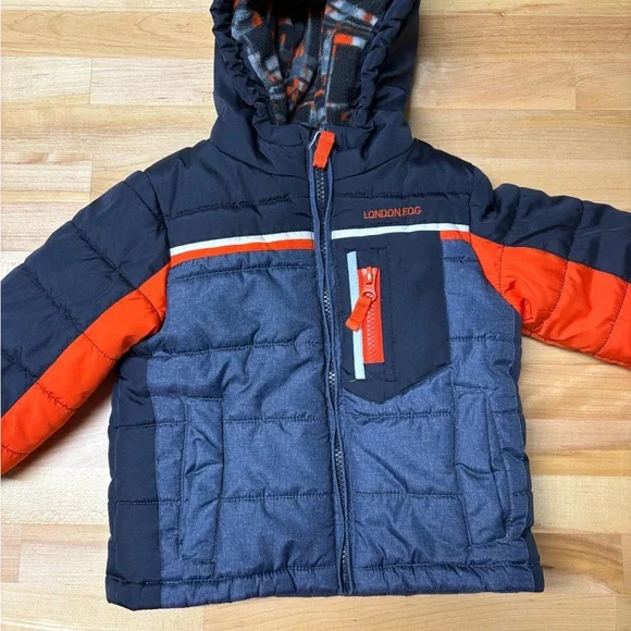 London Fog toddler Blue and Orange Jacket