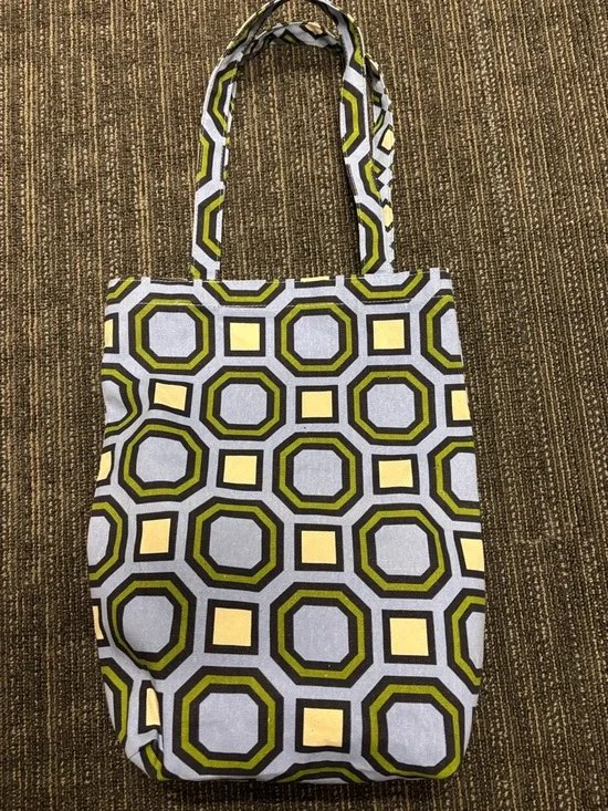 David Hicks x Tory Burch Geometric Print canvas tote