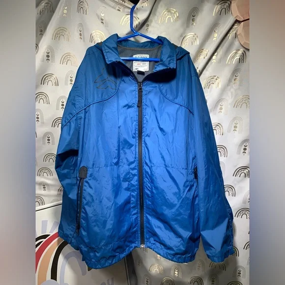 Old Navy Vibrant Blue Windbreaker Jacket