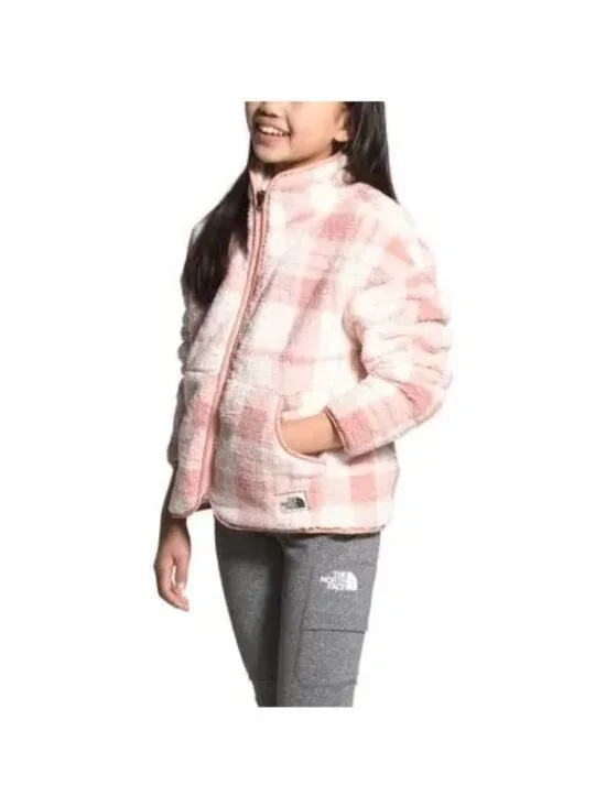 The North Face Girls Campshire Cardigan Full Zipper Jackets Fleece M 10/12