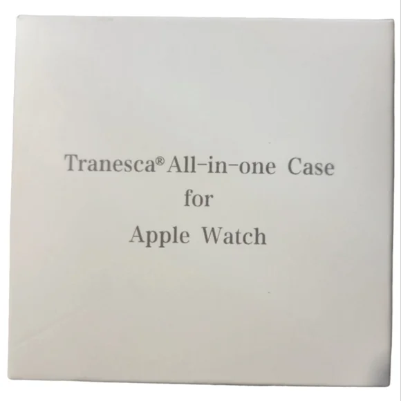 Tranesca 4 Pack Apple Watch Cases 40mm In Clear, Black, Gold, Rose Gold