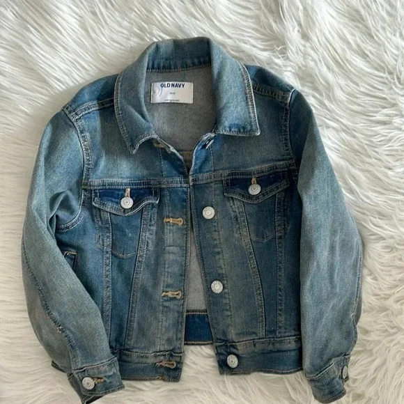 Old Navy Jean jacket size XS size 5 denim blue jean jacket