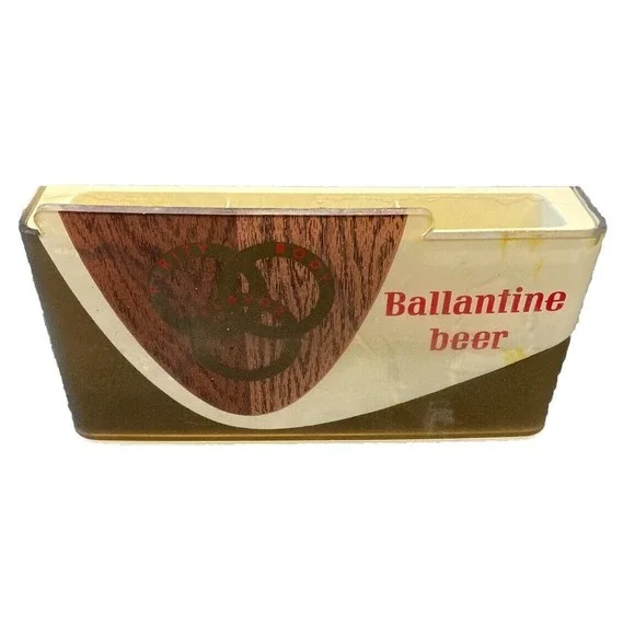 Ballantine Beer Plastic Bar Caddy 1960s‎ Man Cave Bar