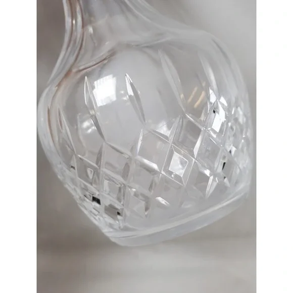 Vtg A.G. Durand France Cut Lead Crystal Decanter w/Stopper 24% Lead‎ Crystal Bar