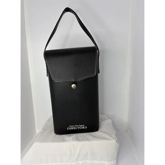 Francis Ford Coppola Directors Cut Black Insulated‎ 2 Bottle Wine Carrier Tote
