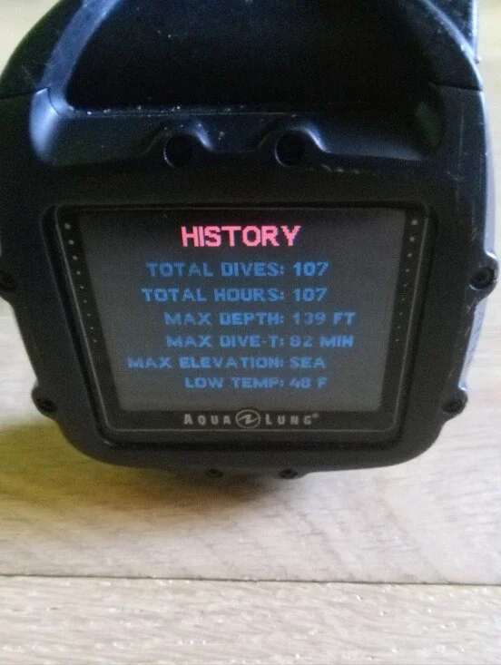 Aqua Lung 750 Tc Diving Computer Wacth