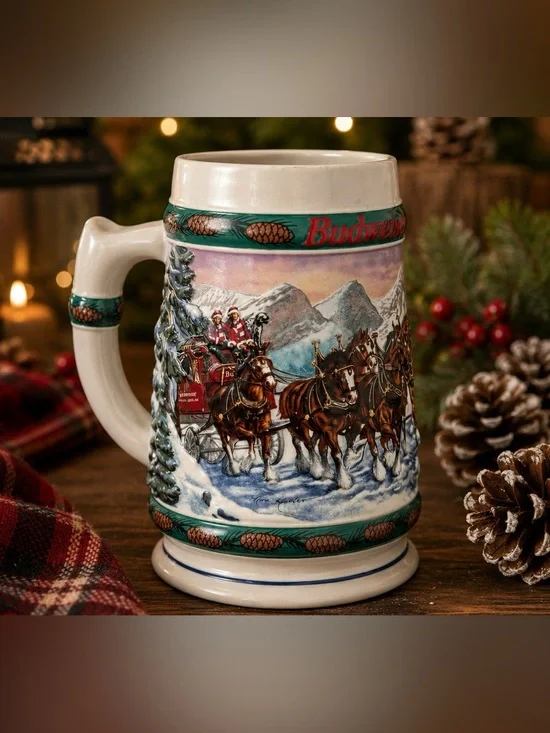 1993 Budweiser Holiday Stein – 