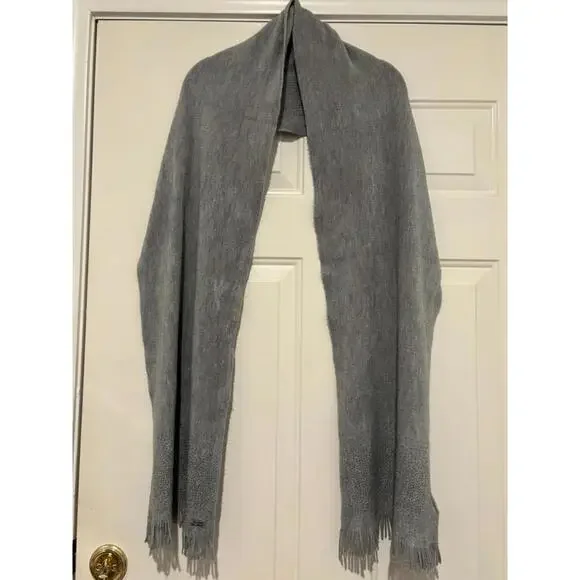 Women's Calvin Klein grey with rhinestones‎ scarf 0