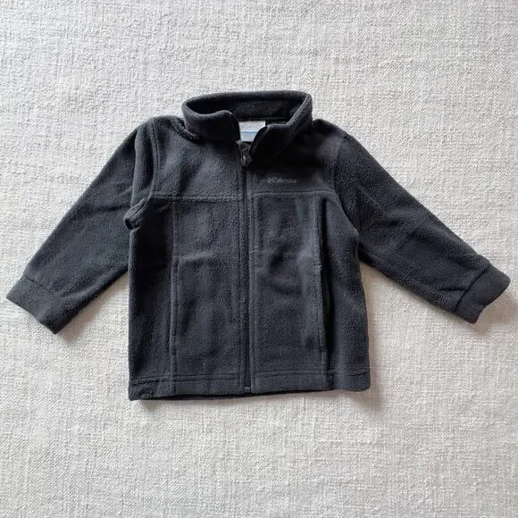 Columbia Black Fleece Jacket GUC 18-24mo