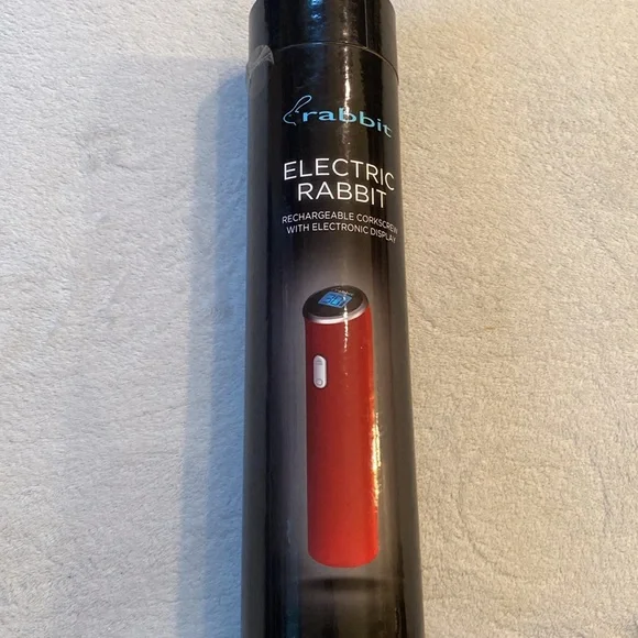 Rabbit Electric Rabbit rechargeable corkscrew NIB